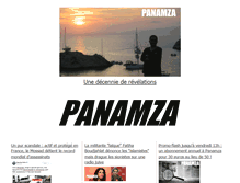 Tablet Screenshot of panamza.com